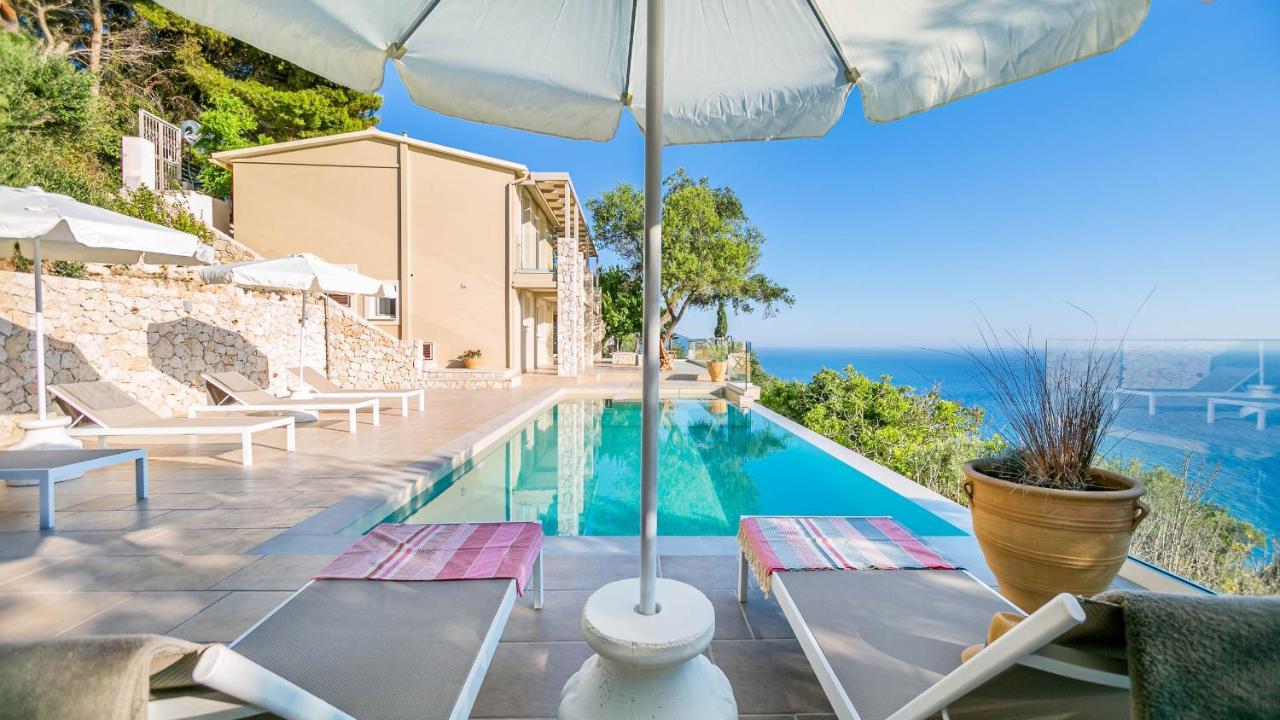 Ocean View Luxury Villa Ethra Kontogialos Dış mekan fotoğraf