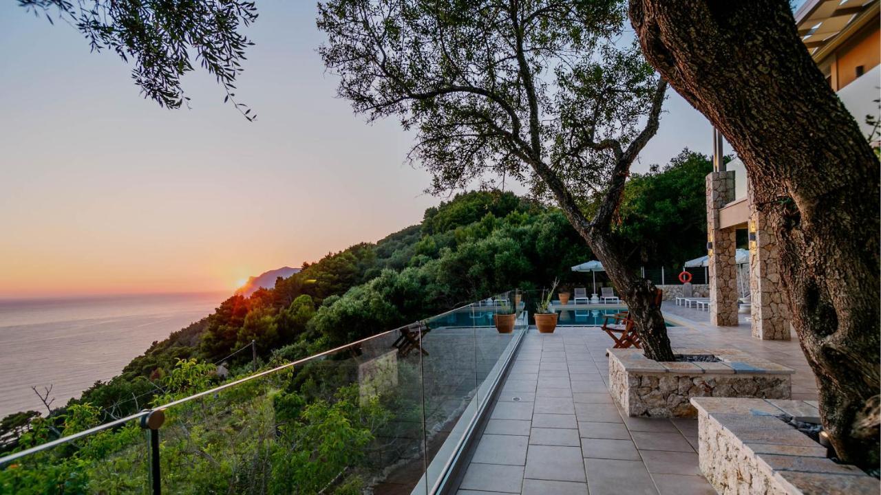 Ocean View Luxury Villa Ethra Kontogialos Dış mekan fotoğraf