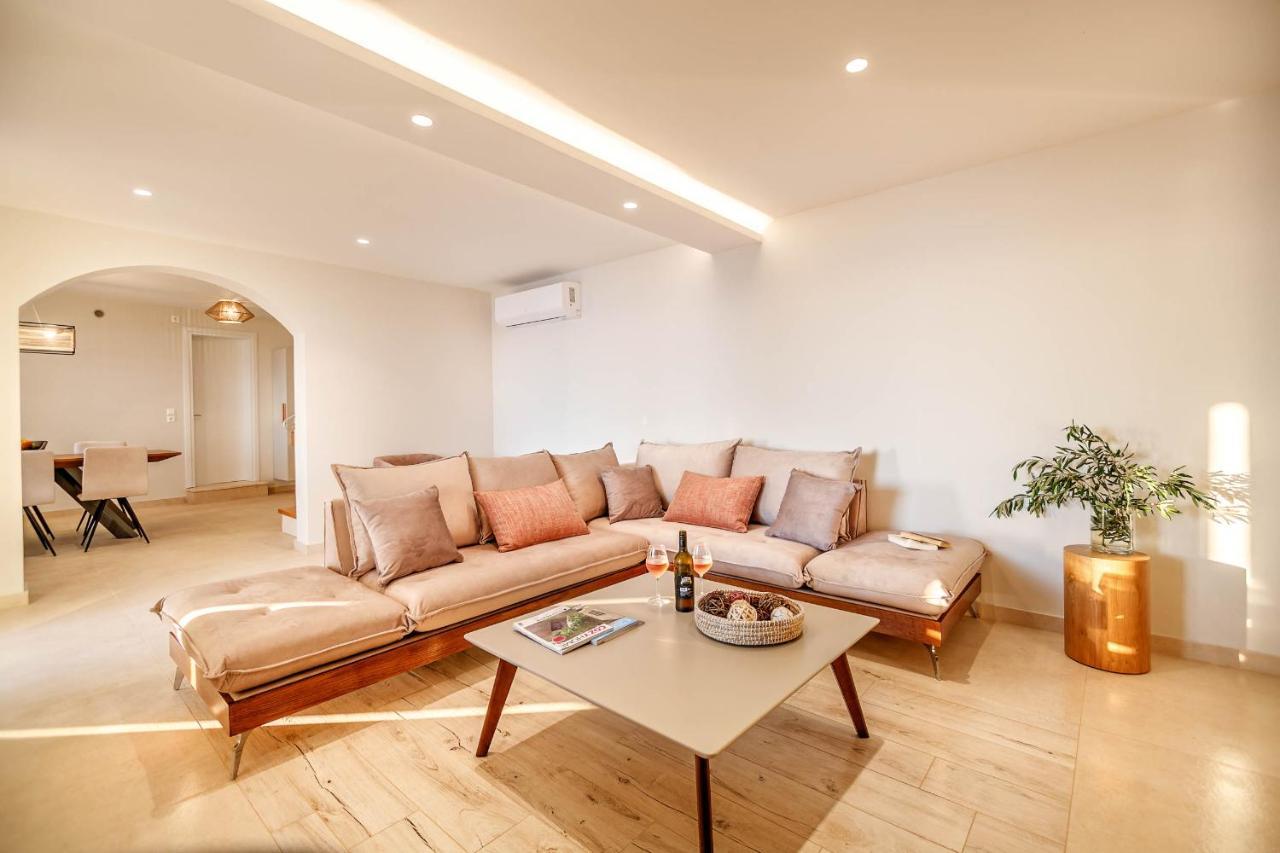 Ocean View Luxury Villa Ethra Kontogialos Dış mekan fotoğraf